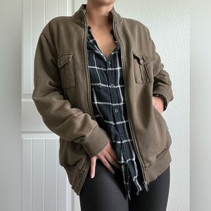 Gap - Army Green Zip-Up Jacket